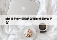 pi币属于哪个区块链公司[pi币是什么平台]